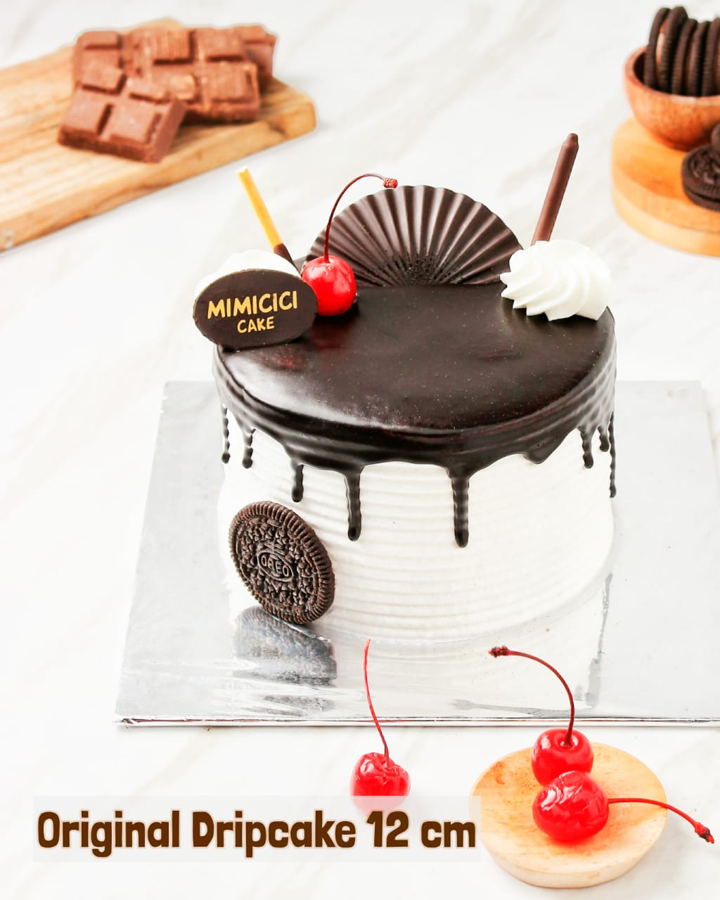 Kue Ulang Tahun 12 cm Original  Drip Cake